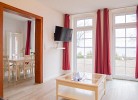 Wohnzimmer, Essbereich und Ausblick