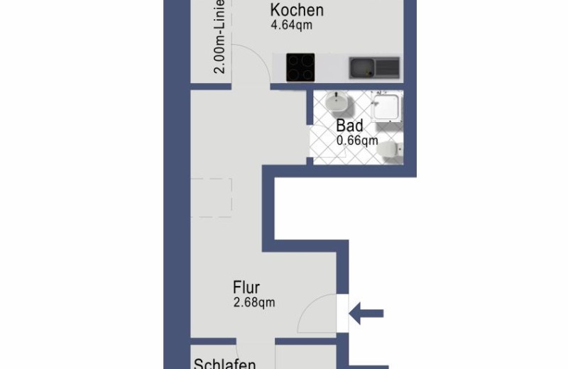 Schleiblick Apartment 5 - 1. Obergeschoss