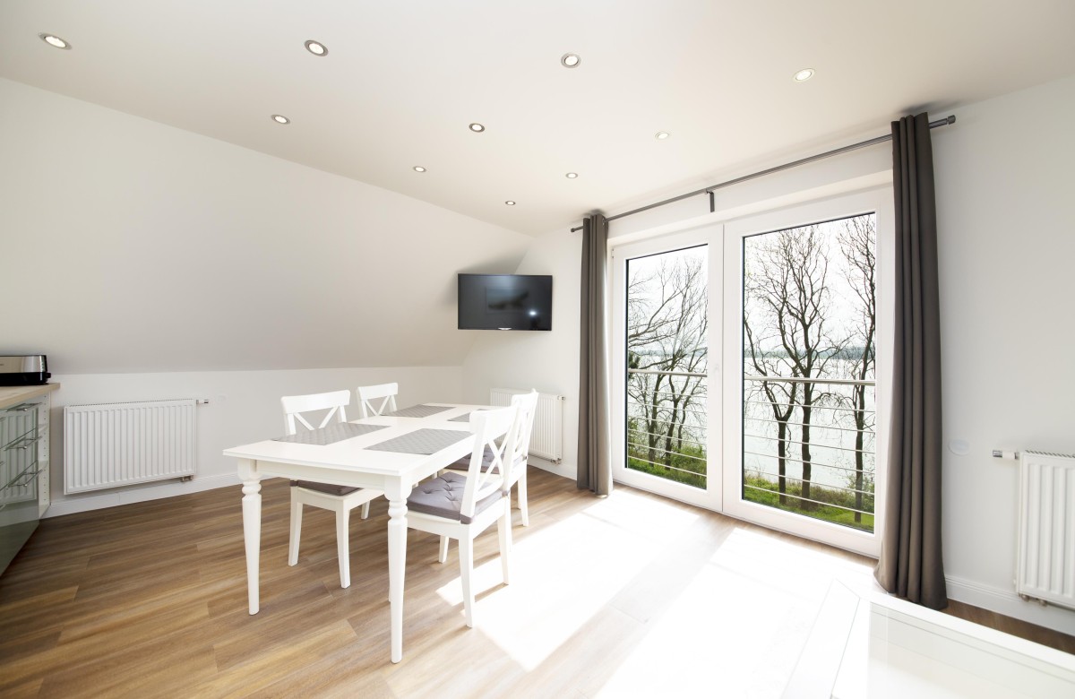 Essbereich und Aussicht