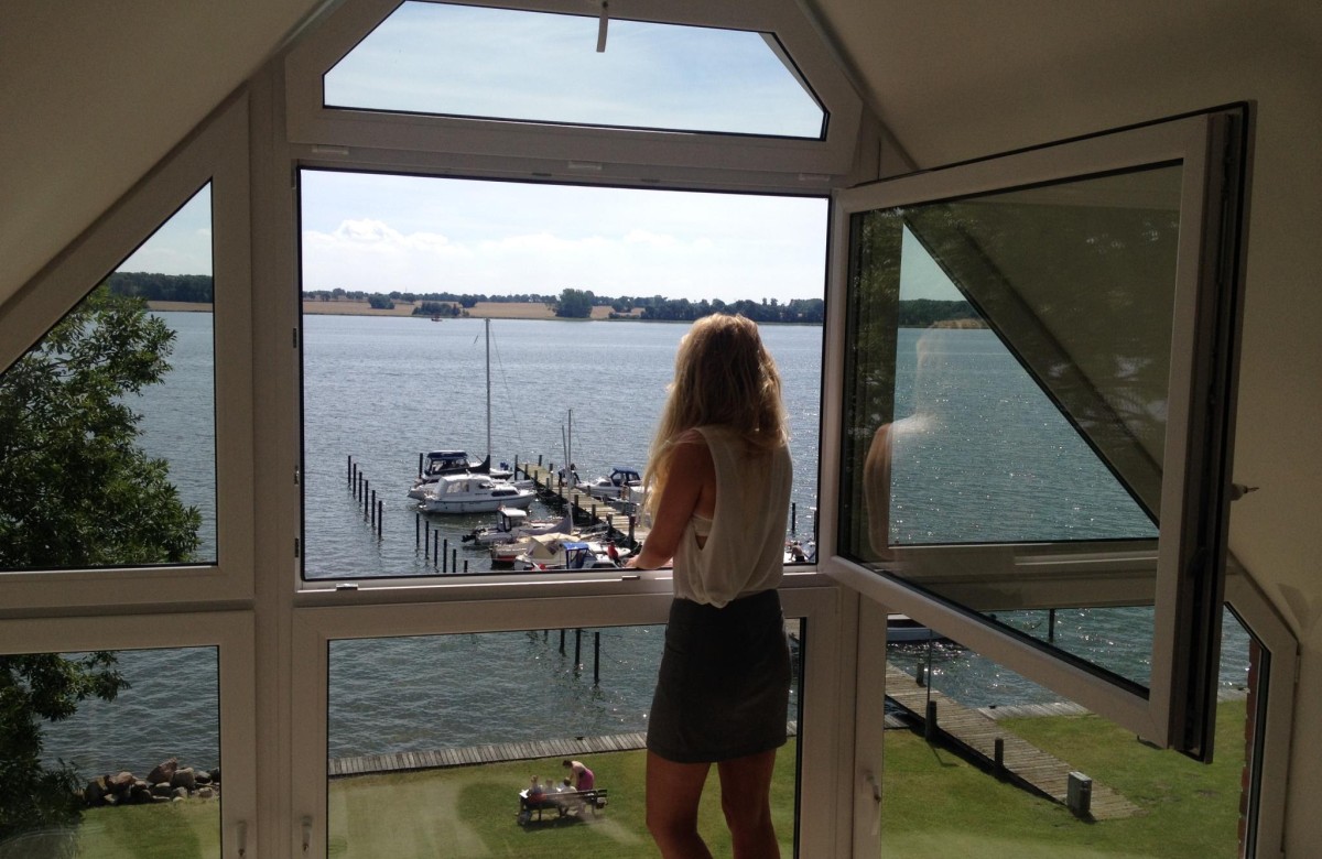 Ausblick Wohnzimmer